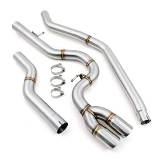 Gravity Performance exhaust systems are designed in house to fit OEM mounting points for perfect fitment. Our Gravity Performance exhausts enhance the sound of your car with a captivating exhaust note while also increasing performance.