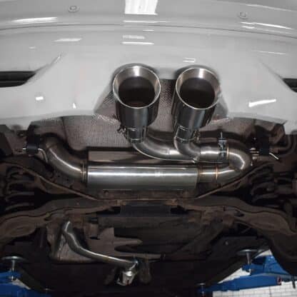 3″ Bore throughout with a twin 4.5″ dual tailpipes