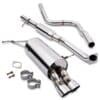 Twin 3″ Tailpipes designed to fit the standard trims OEM rear valance
