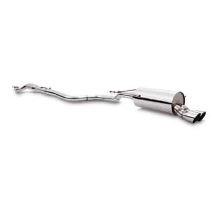 Twin 3″ Tailpipes designed to fit the standard trims OEM rear valance
