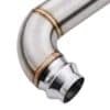 Improved exhaust note metered at 81.4 decibels