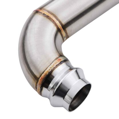 Improved exhaust note metered at 81.4 decibels