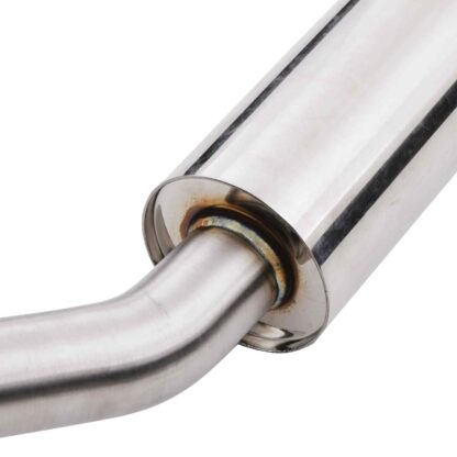 Fully polished 3.5 inch exhaust tip