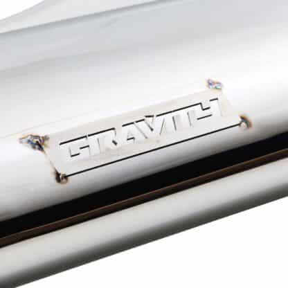 3' Bore Throughout with twin 3' tailpipes