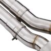 Manufactured from mandrel bent T304 grade stainless steel and CNC machined Flanges with full TIG welding for strength and durability