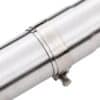 3″ diameter for maximum flow and power gains