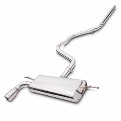 Tailpipe designed to fit into the OEM Valance