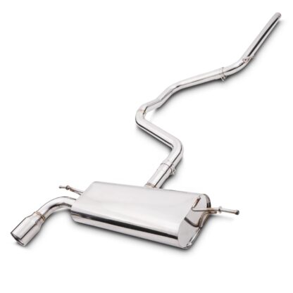 Tailpipe designed to fit into the OEM Valance