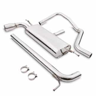 Gravity Performance exhaust systems are designed in house to fit OEM mounting points for perfect fitment. Our Gravity Performance exhausts enhance the sound of your car with a captivating exhaust note while also increasing performance.