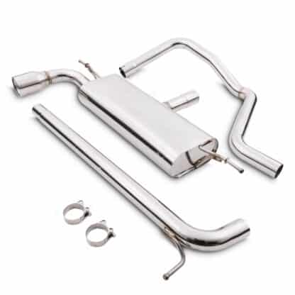 Gravity Performance exhaust systems are designed in house to fit OEM mounting points for perfect fitment. Our Gravity Performance exhausts enhance the sound of your car with a captivating exhaust note while also increasing performance.