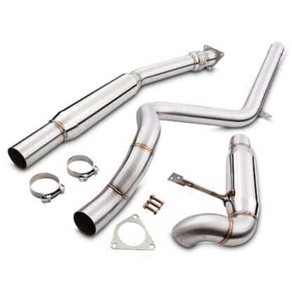 Free flowing system to get the most from the iconic 4 cylinder turbo engine