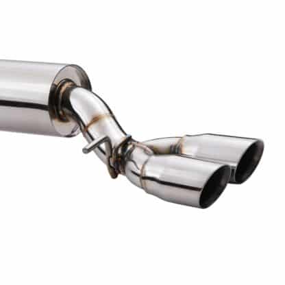 Adaptors supplied to work with stock system and our 3″ downpipe