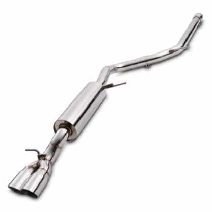 Designed to directly replace the original system from the catalytic converter backwards