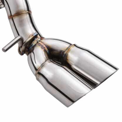 Designed to directly replace the original system from the catalytic converter backwards
