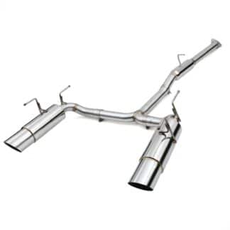 Gravity Performance exhaust systems are designed in house to fit OEM mounting points for perfect fitment. Our Gravity Performance exhausts enhance the sound of your car with a captivating exhaust note while also increasing performance.