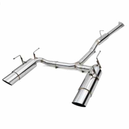 Gravity Performance exhaust systems are designed in house to fit OEM mounting points for perfect fitment. Our Gravity Performance exhausts enhance the sound of your car with a captivating exhaust note while also increasing performance.
