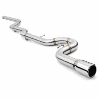 Gravity Performance exhaust systems are designed in house to fit OEM mounting points for perfect fitment. Our Gravity Performance exhausts enhance the sound of your car with a captivating exhaust note while also increasing performance.