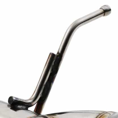 High flow design removes the OEM resonator back box