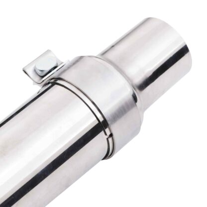 Mandrel bent and fully TIG welded for strength and durability