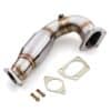 Gravity Performance sports cats instantly increase power by allowing exhaust gasses to exit the vehicle quicker. Our sports cats are designed to be direct replacements for the OEM catalytic converter