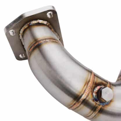 Gravity Performance sports cats instantly increase power by allowing exhaust gasses to exit the vehicle quicker. Our sports cats are designed to be direct replacements for the OEM catalytic converter