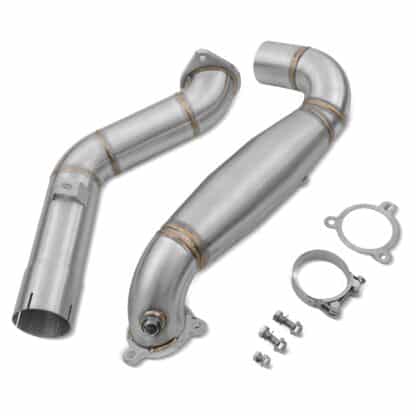 Gravity Performance sports cats are made to completely replace the stock catalytic converter reducing restrictions. Our Performance sports cats improve throttle response and allow for improved exhaust flow increasing power and torque.