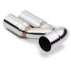 Quick and easy upgrade from the OEM single tailpipe
