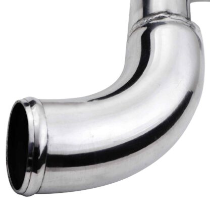 Aluminium pipework provides significantly improved reliability over OEM which is prone to cracks and leaks with age and heat cycles