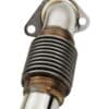 Built in flexi joints help reduce exhaust strain