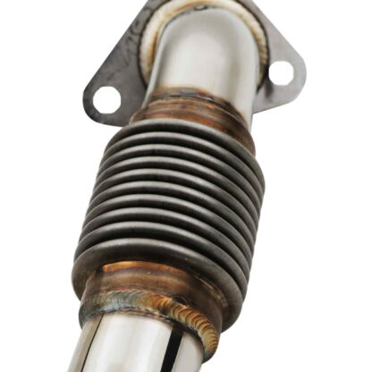 Built in flexi joints help reduce exhaust strain