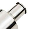 2.5″ Polished spoon style tailpipe designed to fit the OEM rear valance