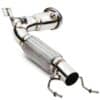 Built in flexi joint helps reduce exhaust strain
