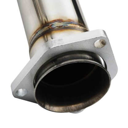 Built in flexi joint helps reduce exhaust strain