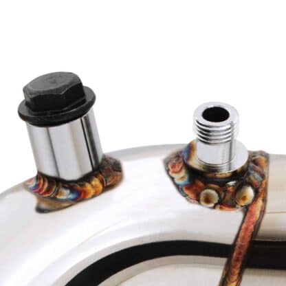 Mandrel bent and fully TIG welded for strength and durability