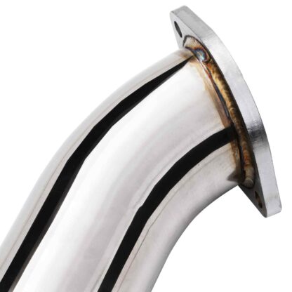 Unsilenced with built in flexi joints help reduce exhaust strain