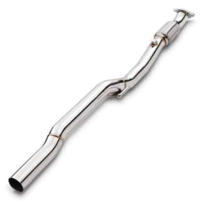 Built in flexi joint helps reduce exhaust strain