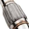 Built in flexi reducing any strain on the exhaust system
