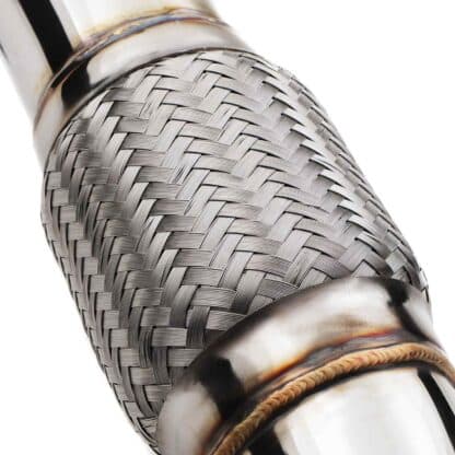 Built in flexi reducing any strain on the exhaust system