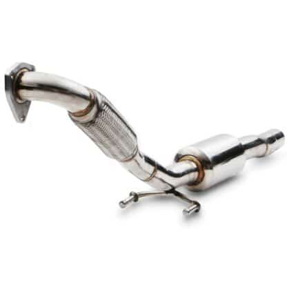 Gravity Performance decats instantly increase power by allowing exhaust gasses to exit the vehicle quicker. Our decats are designed to be direct replacements for the OEM catalytic converter