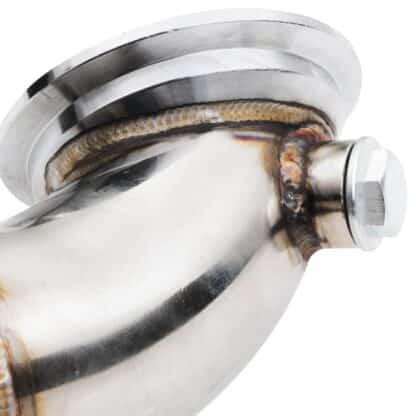 Gravity Performance decats instantly increase power by allowing exhaust gasses to exit the vehicle quicker. Our decats are designed to be direct replacements for the OEM catalytic converter