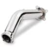 Fully polished with a 3″ bore throughout