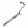 Built in flexi joint helps reduce exhaust strain