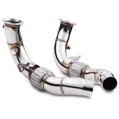 Free flowing catalyst replacements to get the most from the twin turbo S63 V8 engine