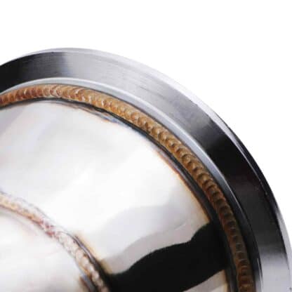 Built in flexi joint helps reduce exhaust strain