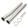 Mandrel bent and fully TIG welded for strength and durability