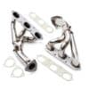 reducing back pressure in the exhaust system and thus