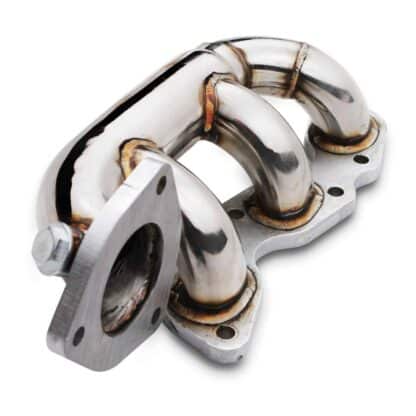 Built in flexi joints help reduce exhaust strain
