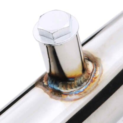 Manufactured from T304 grade polished stainless steel