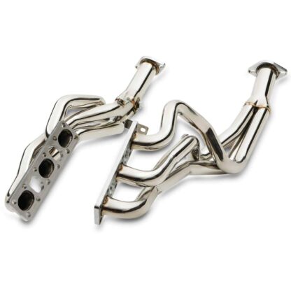 Removes the restrictive catalytic converters to allow for maximum flow throughout the system