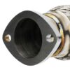 Built in flexi joint helps reduce exhaust strain.